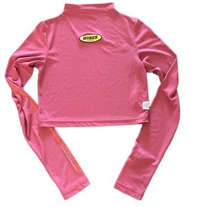 Joyrich USA Y2K rare long sleeve logo crop top